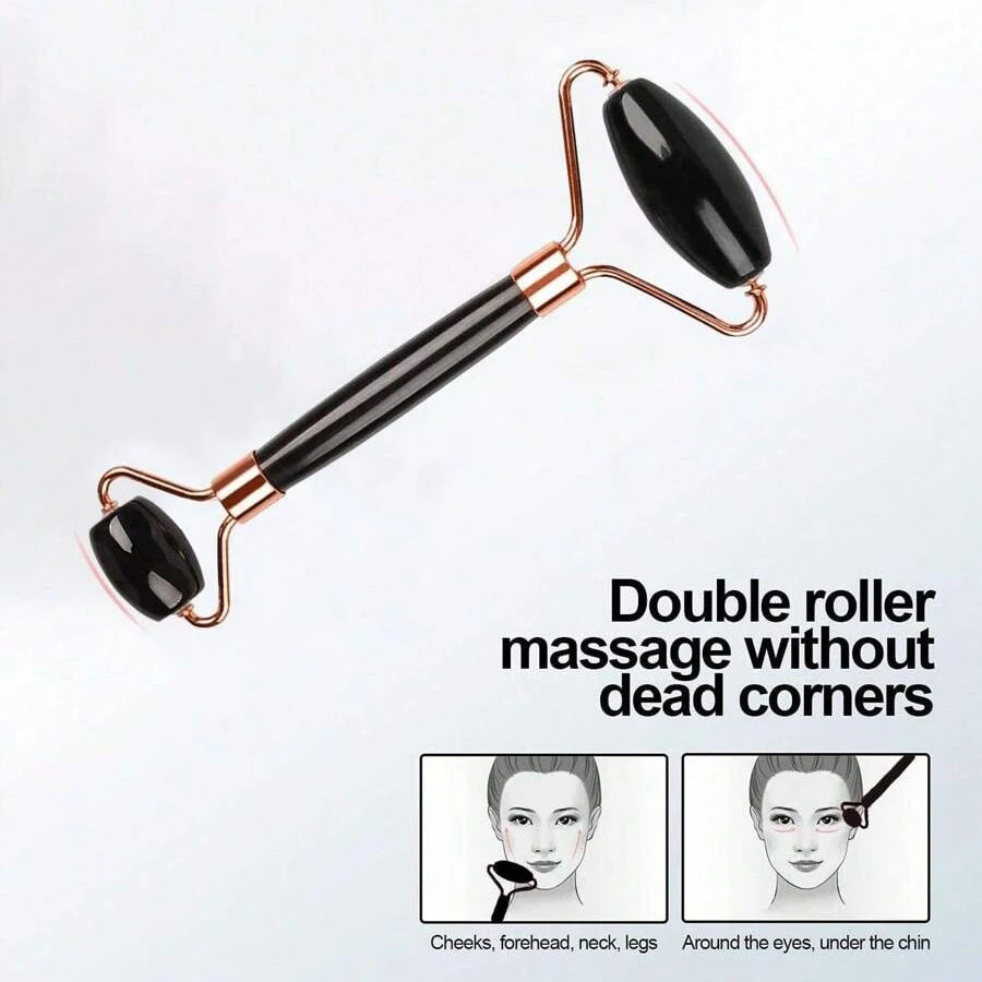 Gua Sha Face Roller Set