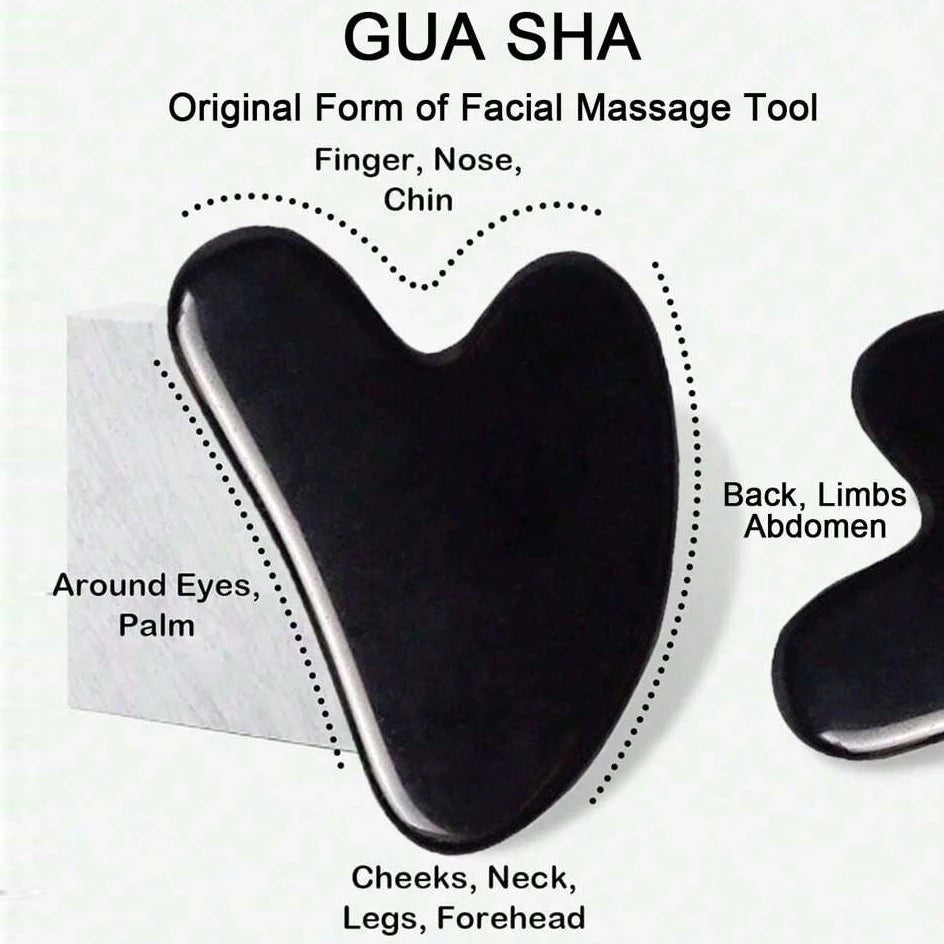 Gua Sha Face Roller Set