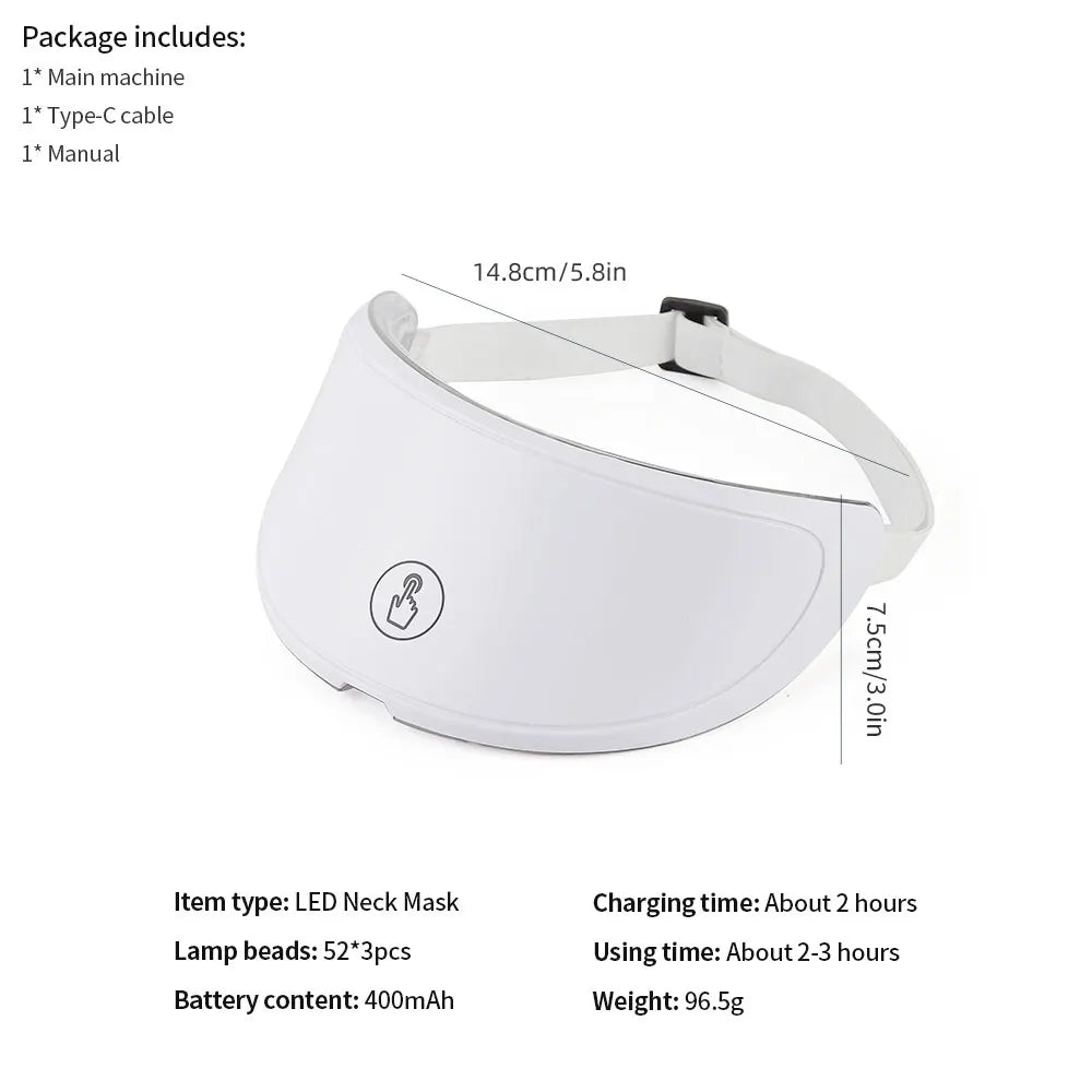 7 Colors LED Light Therapy Face Mask